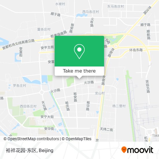 裕祥花园-东区 map