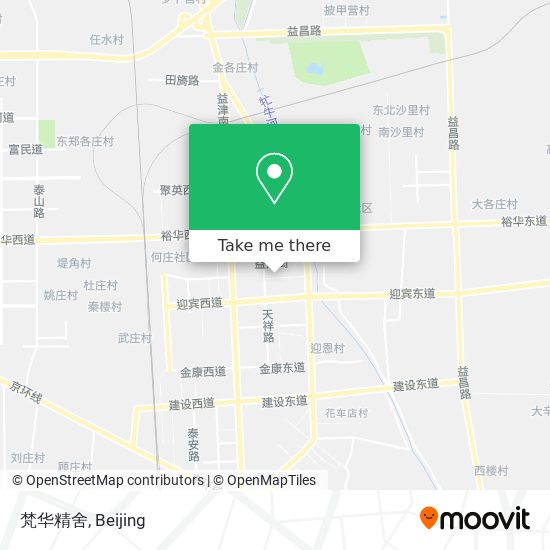 梵华精舍 map
