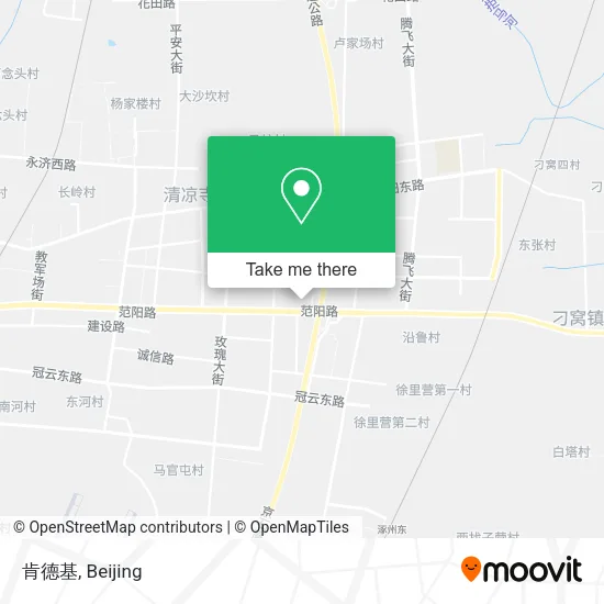 肯德基 map