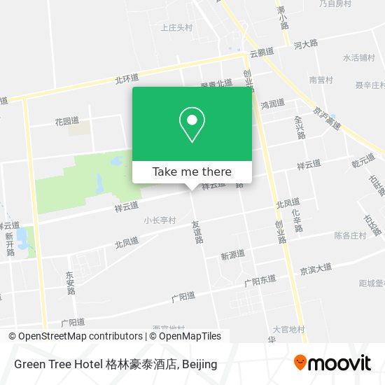 Green Tree Hotel 格林豪泰酒店 map