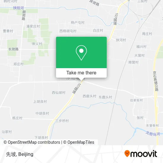 先坡 map