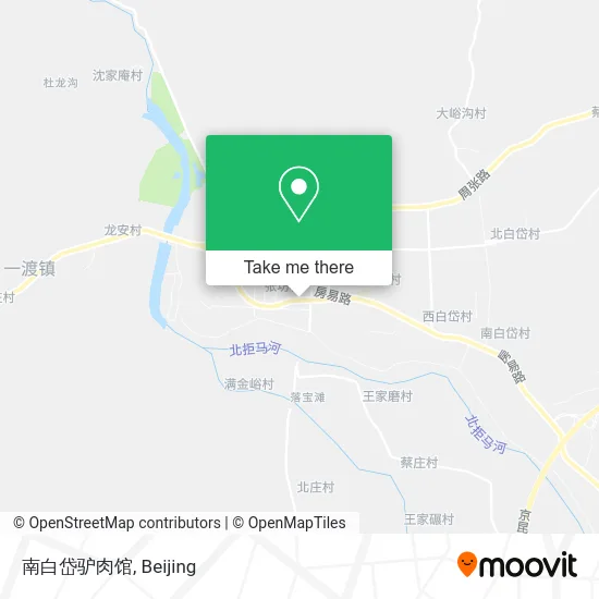 南白岱驴肉馆 map