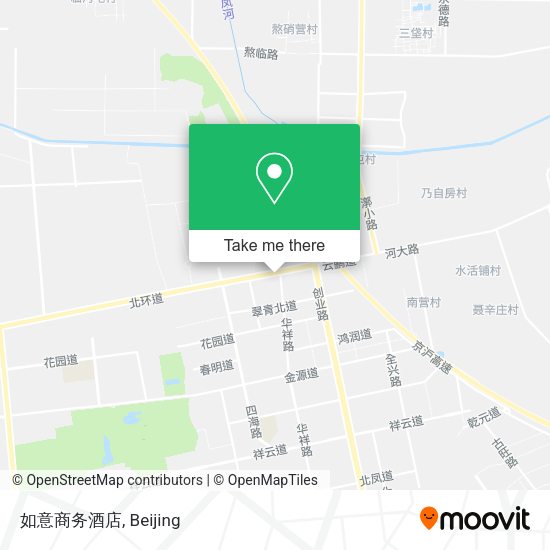 如意商务酒店 map