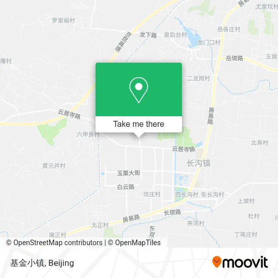 基金小镇 map