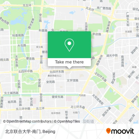 北京联合大学-南门 map