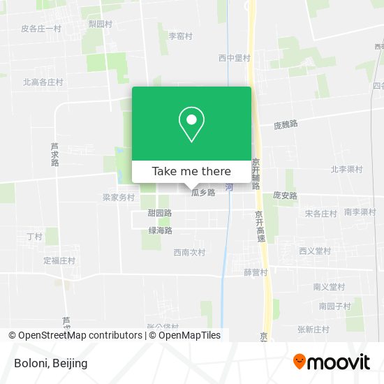 Boloni map