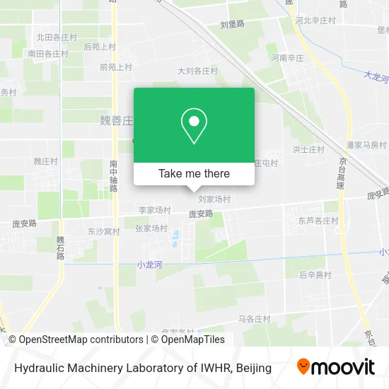 Hydraulic Machinery Laboratory of IWHR map