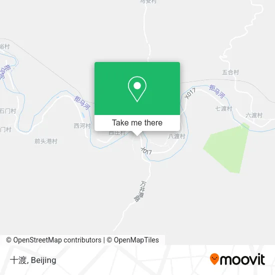 十渡 map