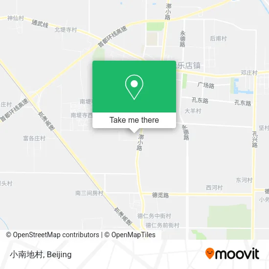 小南地村 map