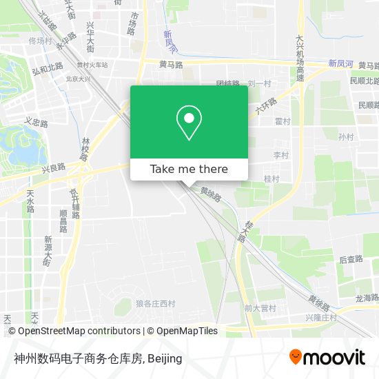神州数码电子商务仓库房 map