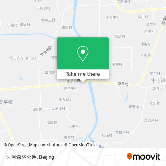 运河森林公园 map