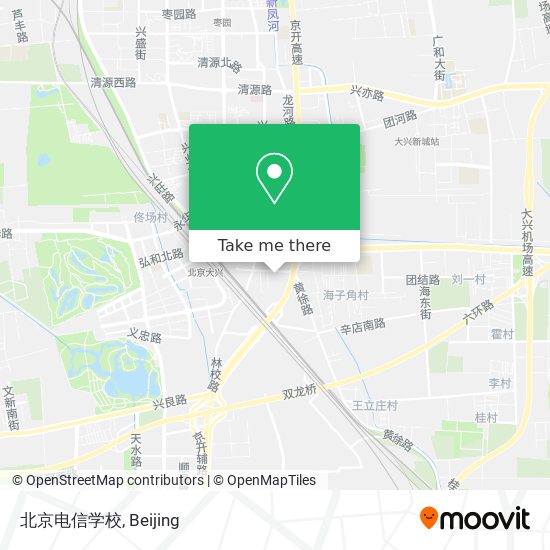 北京电信学校 map