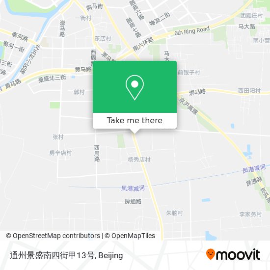 通州景盛南四街甲13号 map