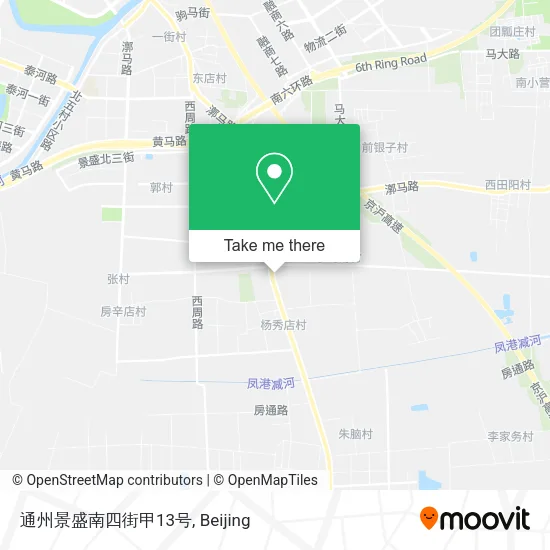 通州景盛南四街甲13号 map