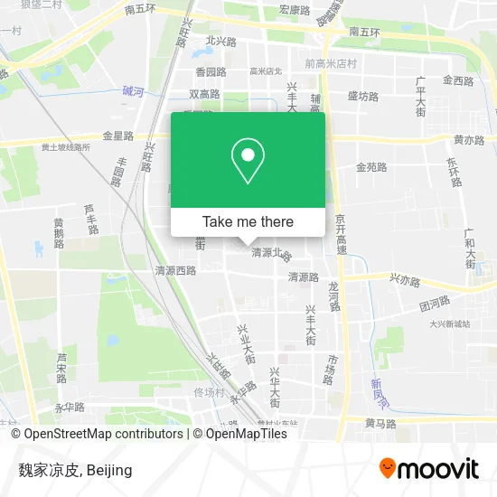魏家凉皮 map