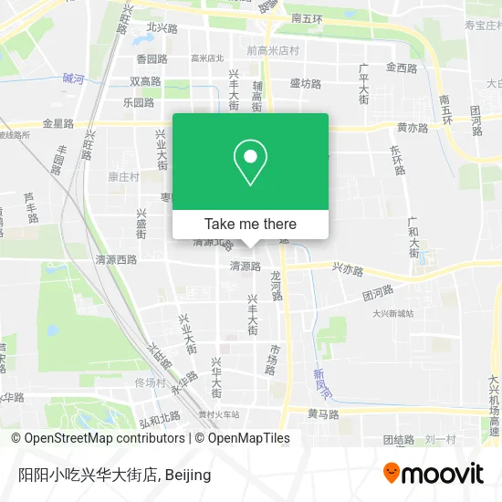 阳阳小吃兴华大街店 map
