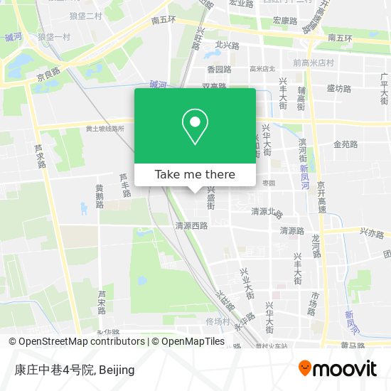 康庄中巷4号院 map