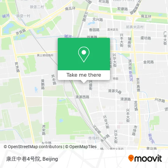 康庄中巷4号院 map