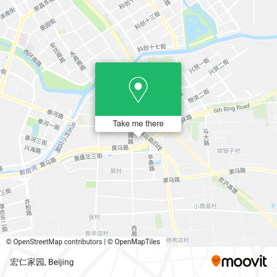 宏仁家园 map