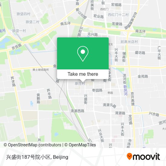 兴盛街187号院小区 map