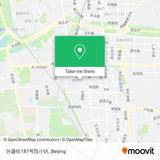 兴盛街187号院小区 map