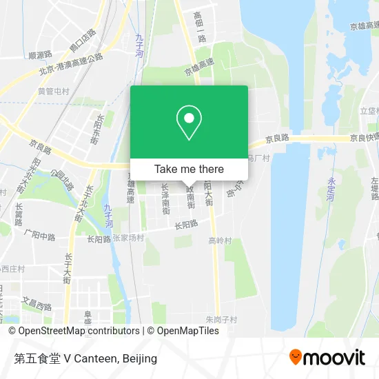 第五食堂 V Canteen map