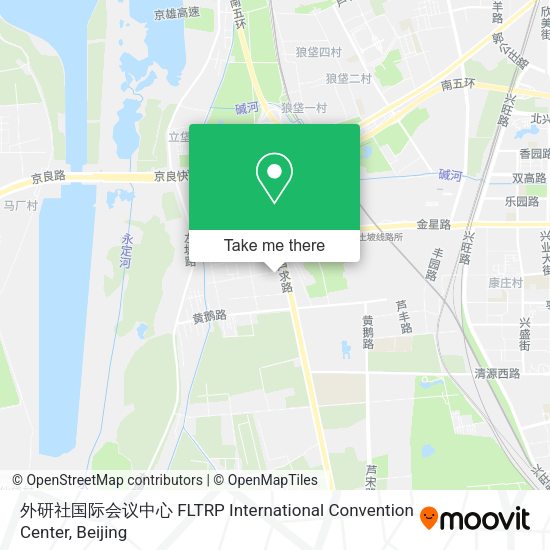 外研社国际会议中心 FLTRP International Convention Center map