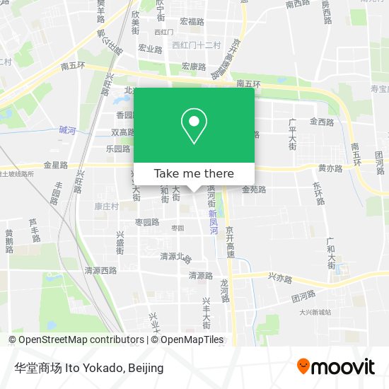 华堂商场 Ito Yokado map