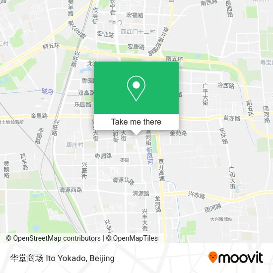 华堂商场 Ito Yokado map