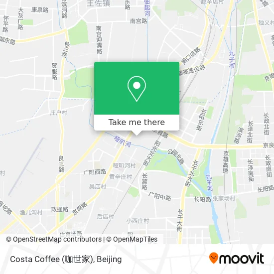 Costa Coffee (咖世家) map