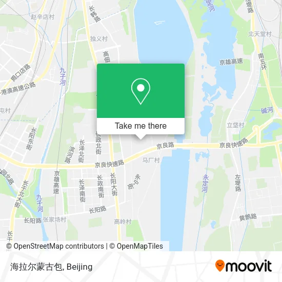 海拉尔蒙古包 map