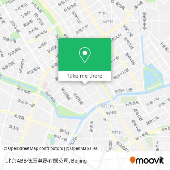北京ABB低压电器有限公司 map