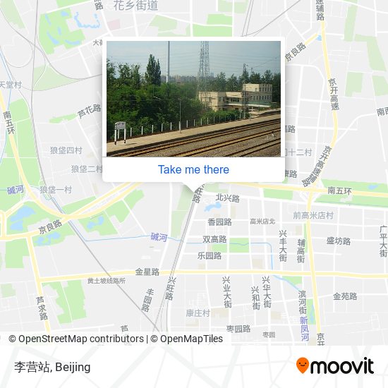 李营站 map