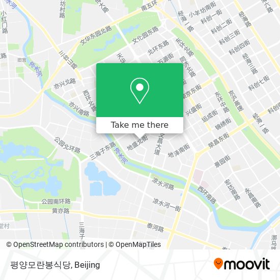 평양모란봉식당 map