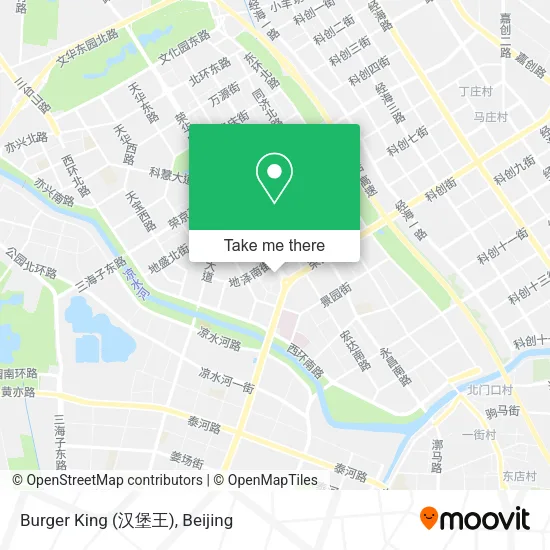 Burger King (汉堡王) map