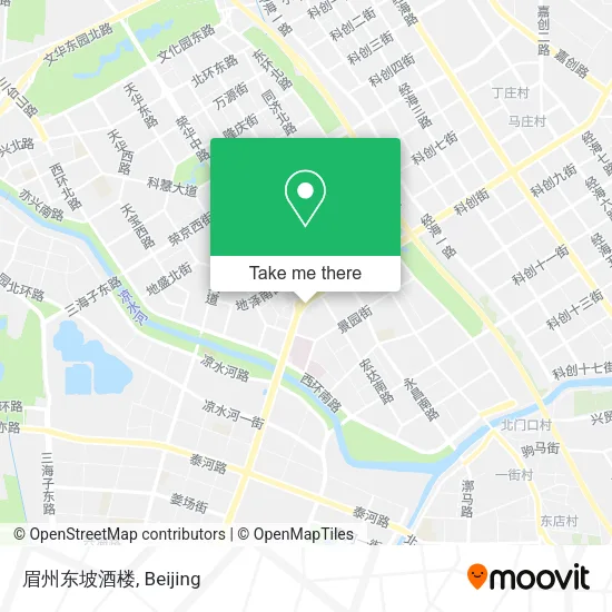 眉州东坡酒楼 map