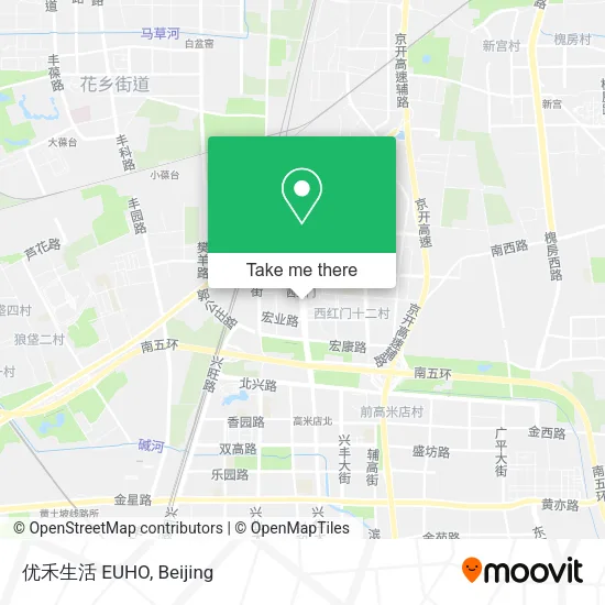 优禾生活 EUHO map