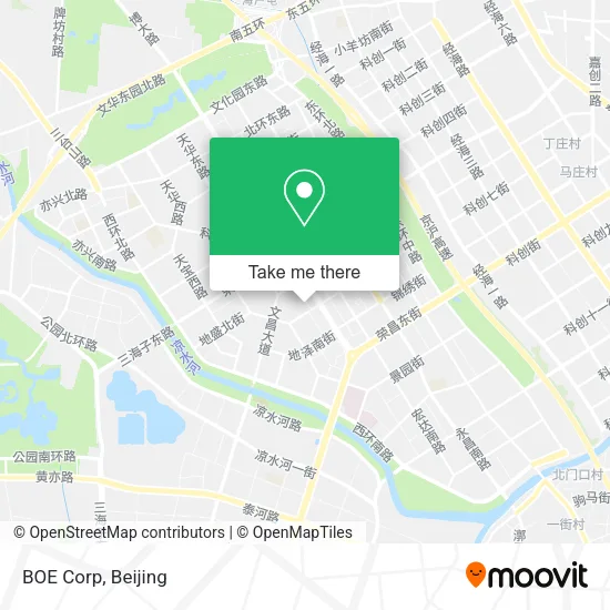 BOE Corp map