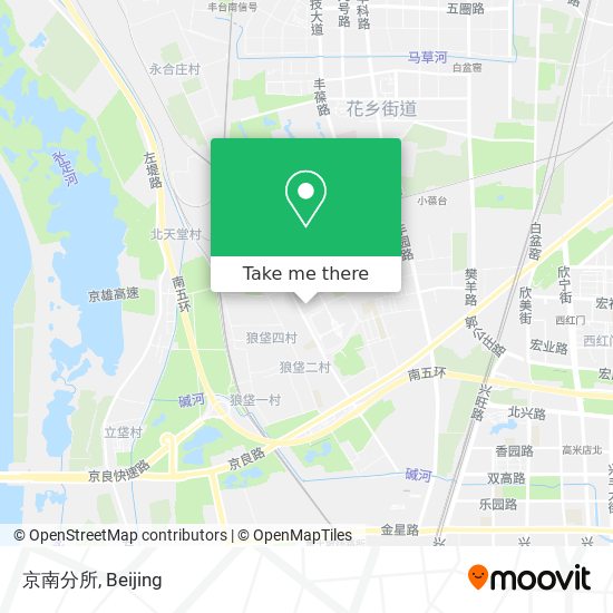 京南分所 map