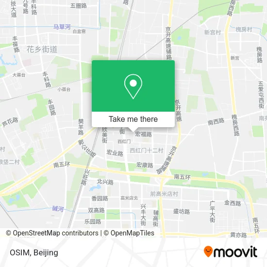 OSIM map