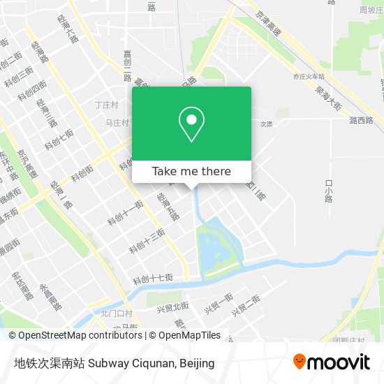 地铁次渠南站 Subway Ciqunan map