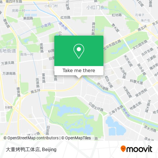 大董烤鸭工体店 map