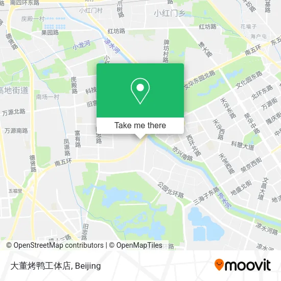 大董烤鸭工体店 map