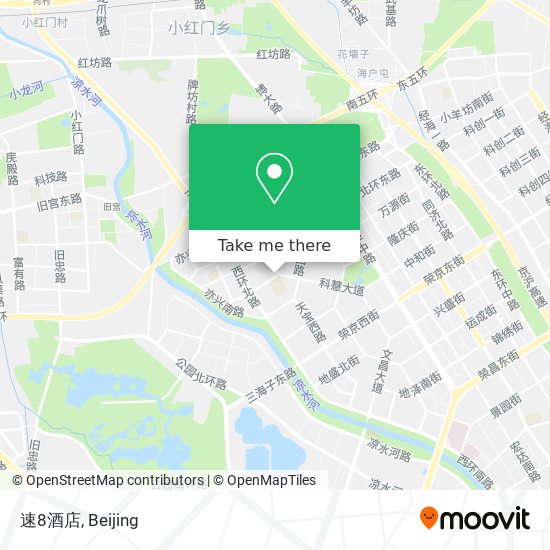 速8酒店 map