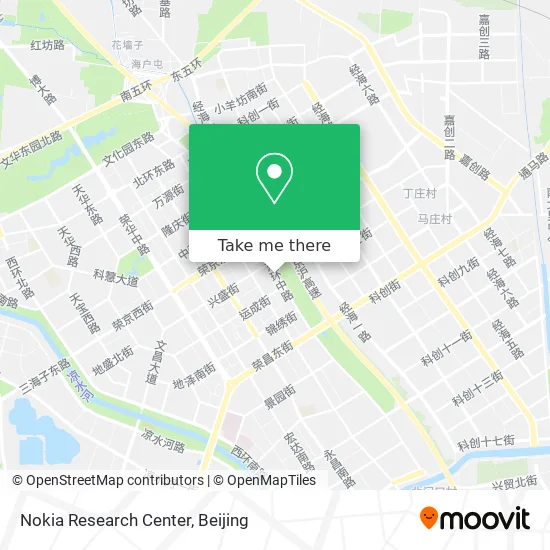 Nokia Research Center map