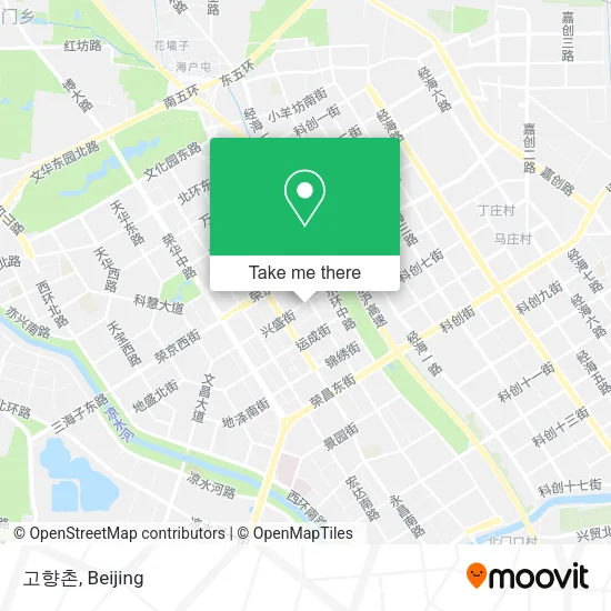 고향촌 map