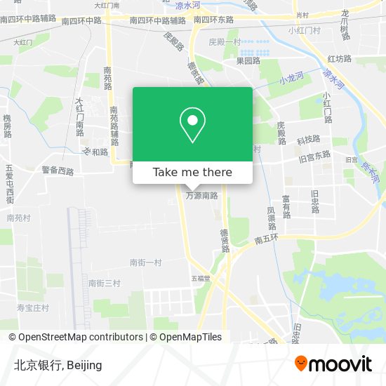 北京银行 map