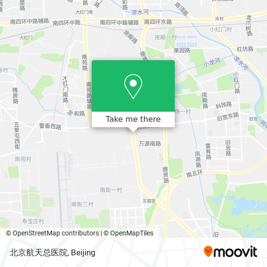 北京航天总医院 map