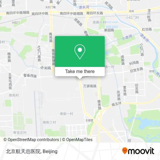北京航天总医院 map