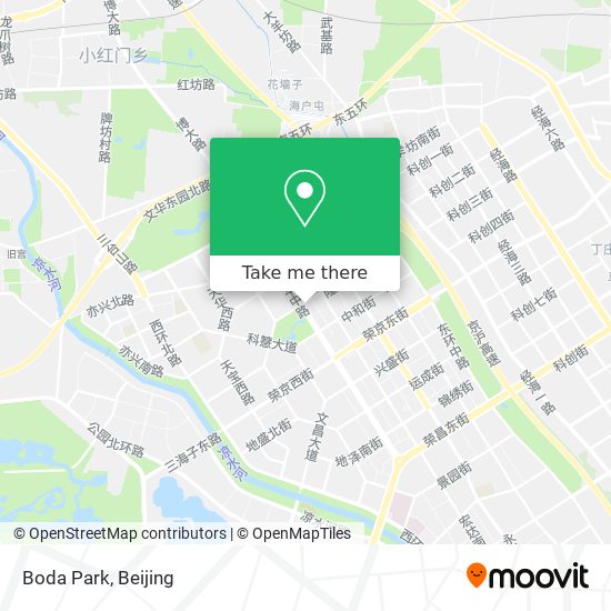 Boda Park map